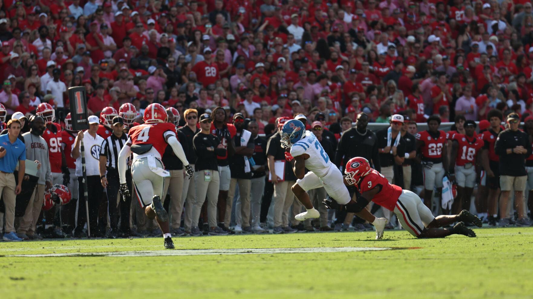 PHOTOS: Georgia vs. Ole Miss First Half